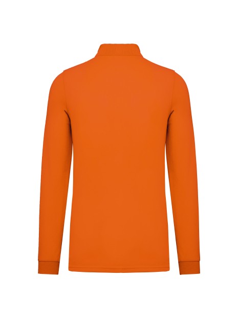 WK. DESIGNED TO WORK Polo manches longues homme /api/colors/d51260d5-b263-4200-988d-ee19f414959e personnalisable