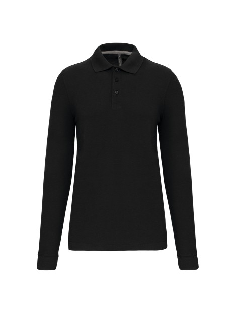 WK. DESIGNED TO WORK Polo manches longues homme /api/colors/b9fdad4a-5e94-45cb-8c03-c08b349b28c3 personnalisable