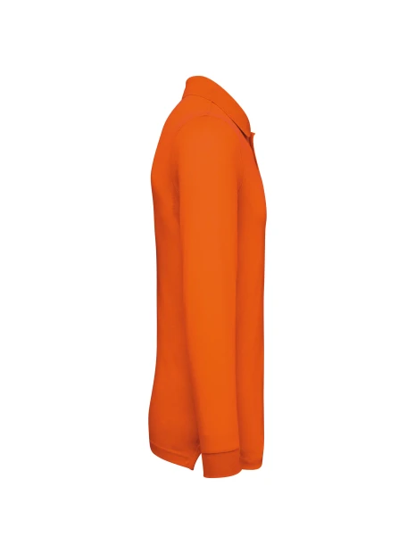 WK. DESIGNED TO WORK Polo manches longues homme /api/colors/d51260d5-b263-4200-988d-ee19f414959e personnalisable