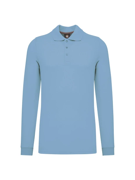 WK. DESIGNED TO WORK Polo manches longues homme /api/colors/549fa598-8d61-4fa2-82ad-90f4d2ec39ab personnalisable