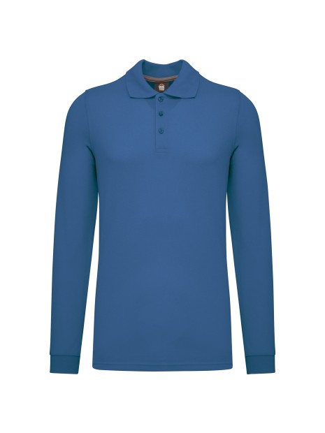 WK. DESIGNED TO WORK Polo manches longues homme /api/colors/68572561-1214-42b1-b94c-44fb780d37b4 personnalisable
