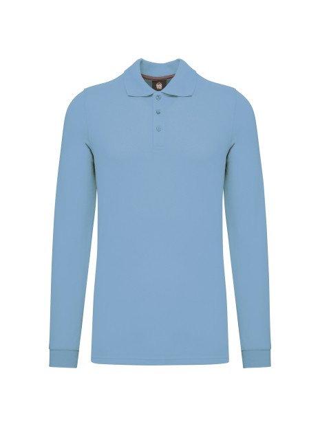 WK. DESIGNED TO WORK Polo manches longues homme /api/colors/549fa598-8d61-4fa2-82ad-90f4d2ec39ab personnalisable