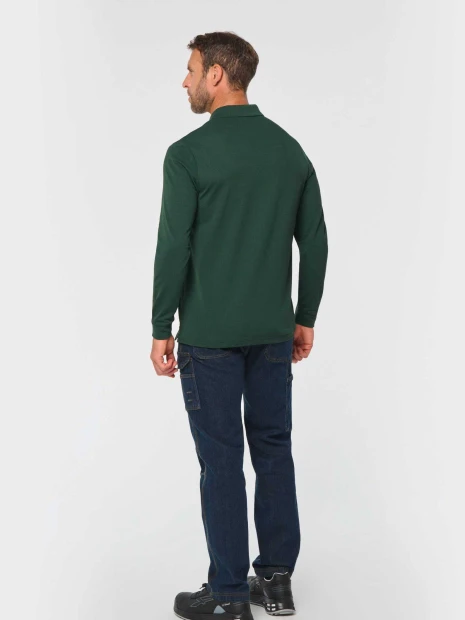 Polos à personnaliser WK. DESIGNED TO WORK Polo manches longues homme 