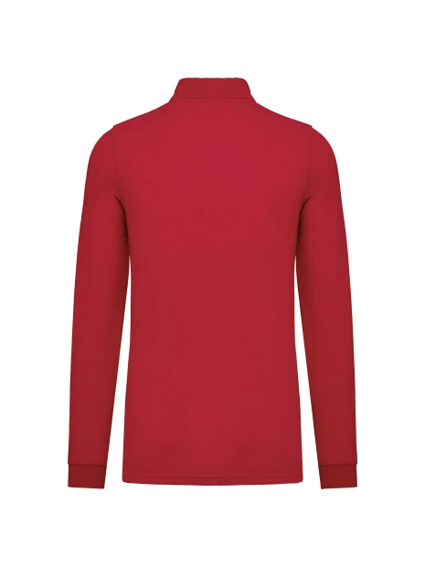 WK. DESIGNED TO WORK Polo manches longues homme /api/colors/c953313a-9c9d-493b-934e-ddcf8fada2ae personnalisable