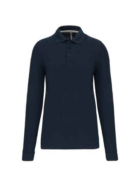 WK. DESIGNED TO WORK Polo manches longues homme /api/colors/b68891a9-1d28-4f7a-8deb-775c45027afd personnalisable