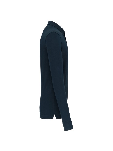 WK. DESIGNED TO WORK Polo manches longues homme /api/colors/b68891a9-1d28-4f7a-8deb-775c45027afd personnalisable