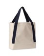 NUTSHELL Dakota recycled contrast strap tote Taschen personalisierbar