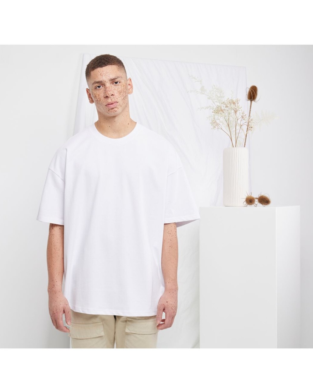 T-Shirts personnalisable BUILD YOUR BRAND ULTRA HEAVY COTTON BOX TEE