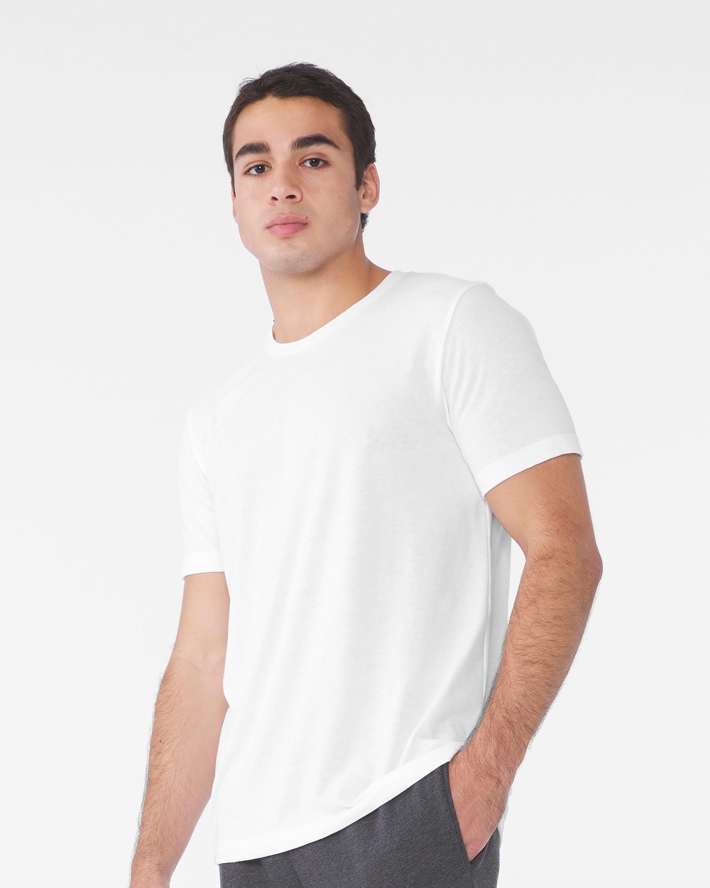 T-shirts BELLA-CANVAS Unisex sueded tee voor bedrukking &amp; borduring