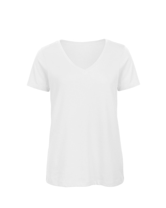 T-Shirts personnalisable B&C T-shirt Organic Inspire col V Femme