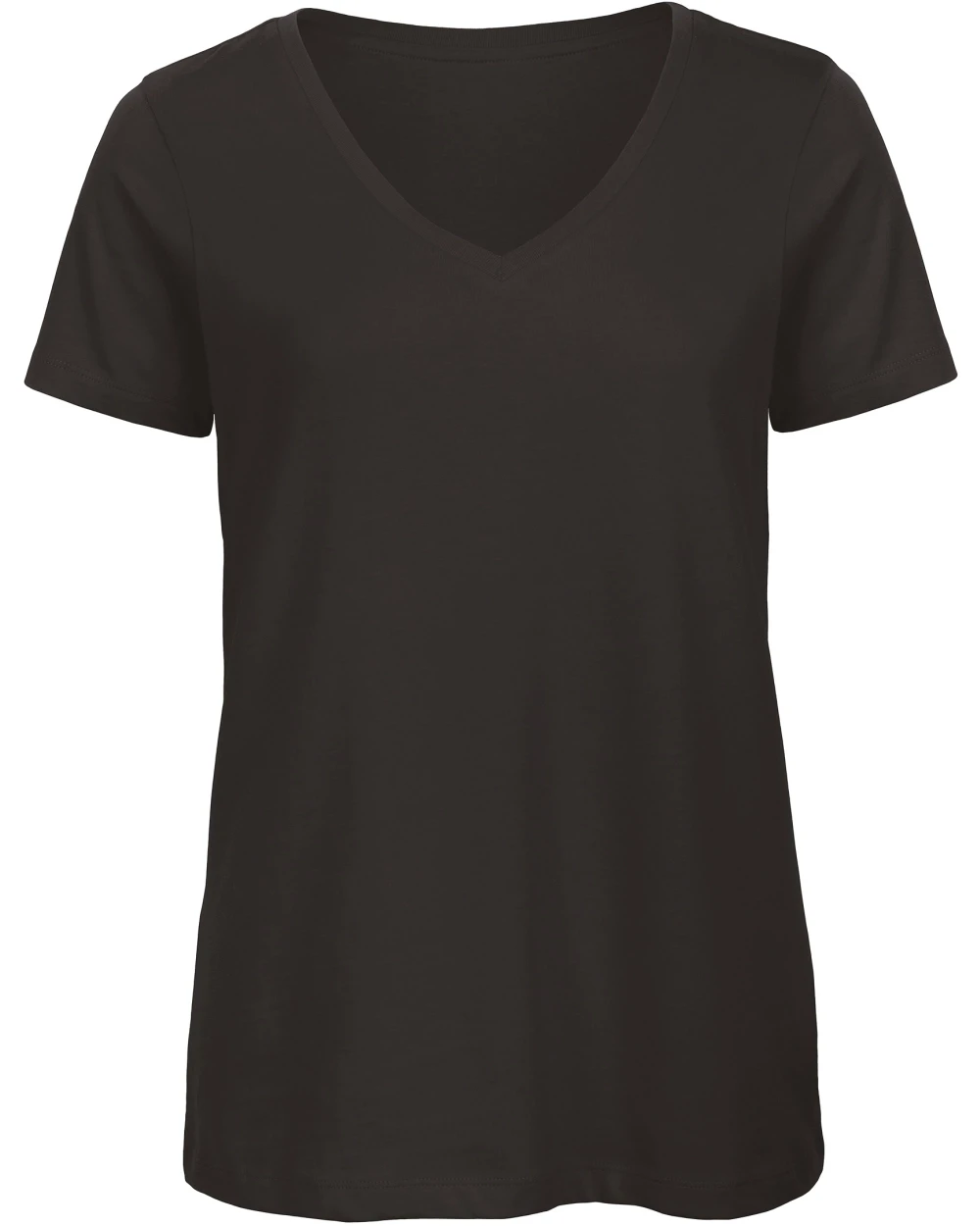 T-shirts B&C Organic Cotton Inspire V-neck T-shirt / Woman voor bedrukking &amp; borduring
