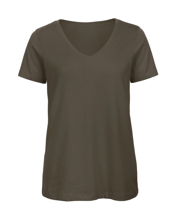 T-Shirts personnalisable B&C T-shirt Organic Inspire col V Femme
