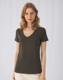 B&C Ladies' Organic Inspire Cotton V-neck T-shirt T-Shirts personalisierbar