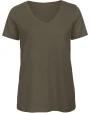 T-Shirts personnalisable B&C T-shirt Organic Inspire col V Femme