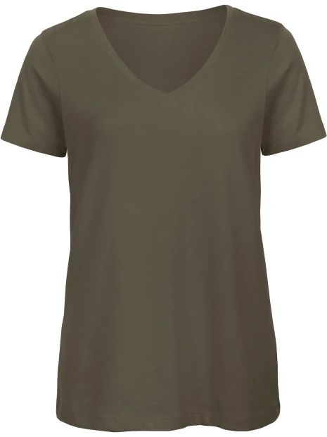 B&C T-shirt Organic Inspire col V Femme /api/colors/348793eb-28eb-4f76-a178-c9d729b20ff5 personnalisable