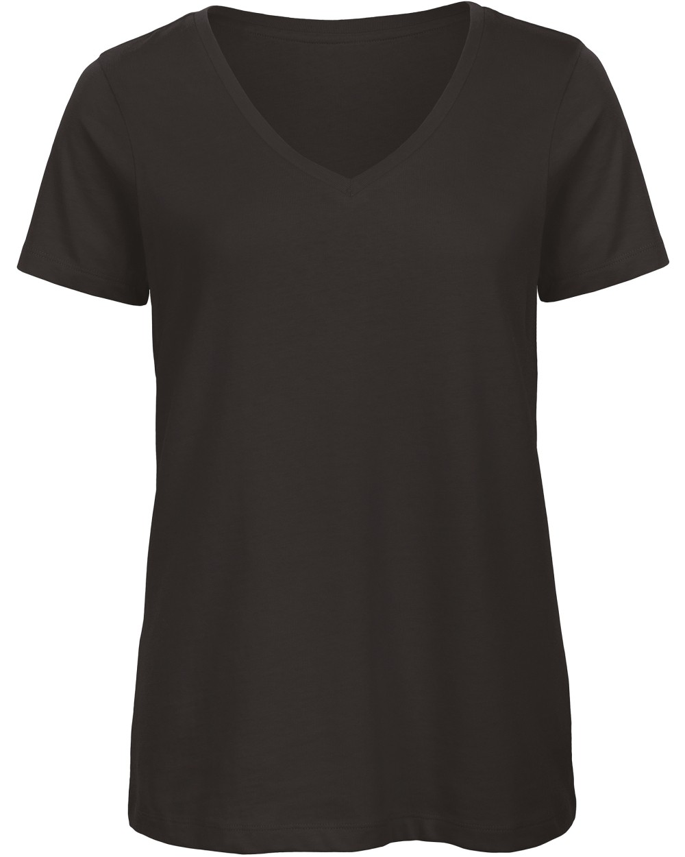 T-shirts B&C Organic Cotton Inspire V-neck T-shirt / Woman voor bedrukking &amp; borduring