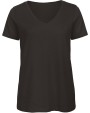 T-shirts B&C Organic Cotton Inspire V-neck T-shirt / Woman voor bedrukking &amp; borduring