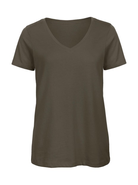 B&C T-shirt Organic Inspire col V Femme /api/colors/52c6f525-b29e-4235-8d3a-f2c8ed750e21 personnalisable