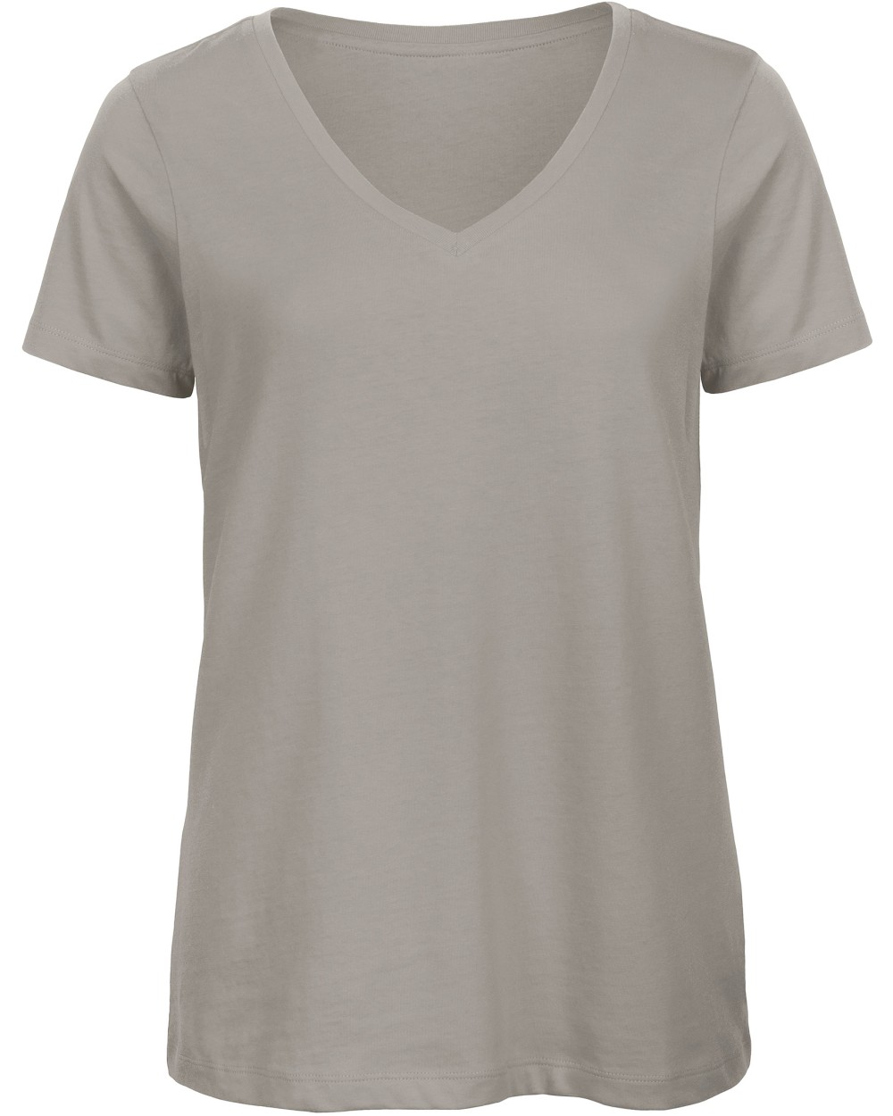 T-shirts B&C Organic Cotton Inspire V-neck T-shirt / Woman voor bedrukking &amp; borduring