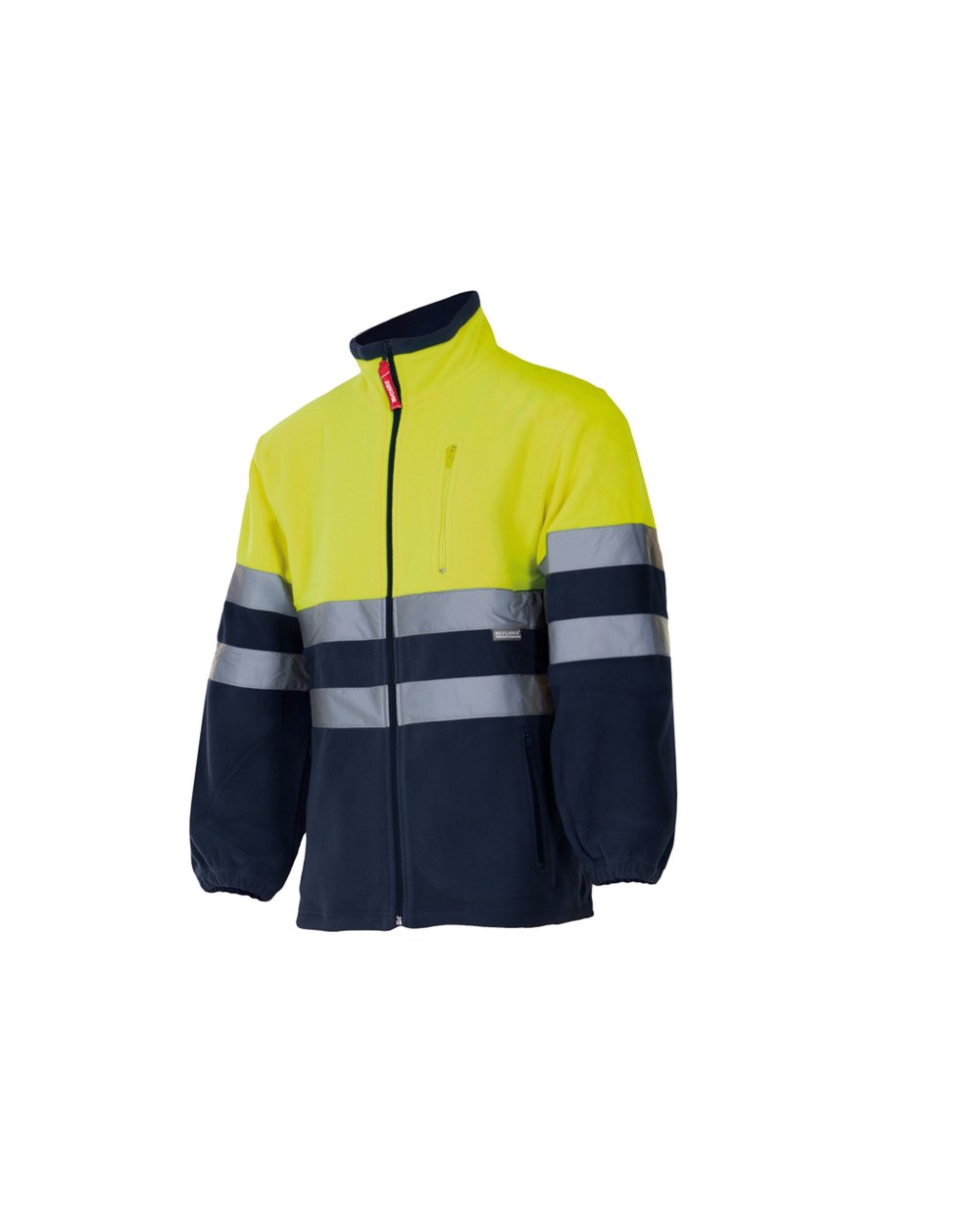 VELILLA TWO-TONE HIGH VISIBILITY FLEECE JACKET Polar Fleeces personalisierbar