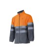 Polar Fleeces VELILLA TWO-TONE HIGH VISIBILITY FLEECE JACKET voor bedrukking &amp; borduring