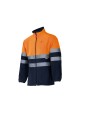 Polar Fleeces VELILLA TWO-TONE HIGH VISIBILITY FLEECE JACKET voor bedrukking &amp; borduring