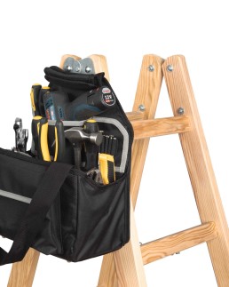 Sac à outils adaptable aux échelles portables