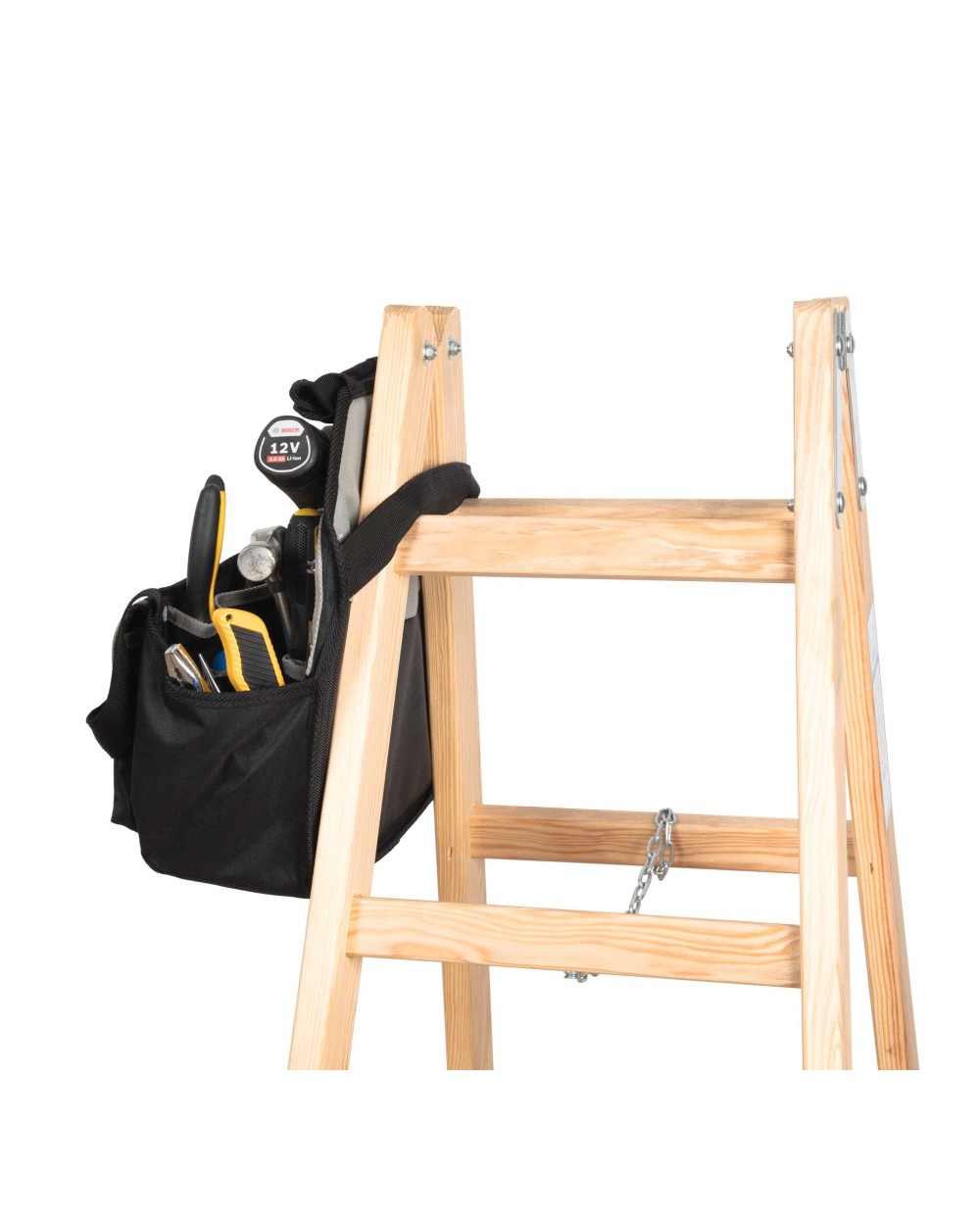 Tassen & Zakken WK. DESIGNED TO WORK Gereedschapstas, aanpasbaar aan draagbare ladders voor bedrukking &amp; borduring