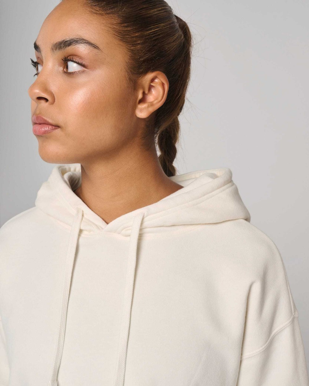 Sweaters & hoodies PROACT Cropped damessweater met capuchon voor bedrukking &amp; borduring