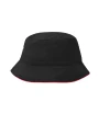 Bucket hats MYRTLE BEACH Fisherman Piping Hat voor bedrukking &amp; borduring