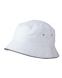 Bucket hats MYRTLE BEACH Fisherman Piping Hat voor bedrukking &amp; borduring