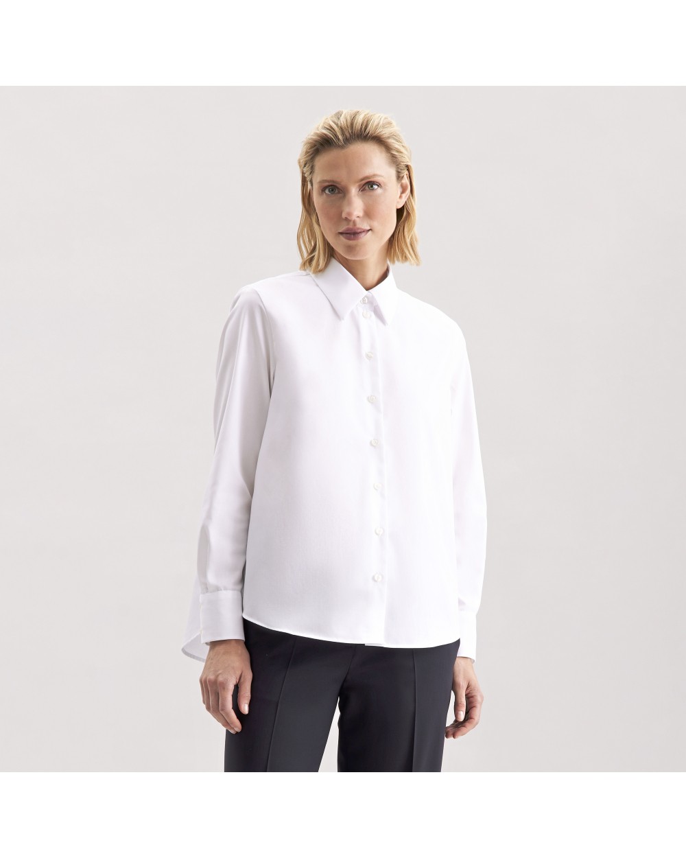 Hemden SEIDENSTICKER Women´s Oversize Popeline Blouse Longsleee voor bedrukking &amp; borduring