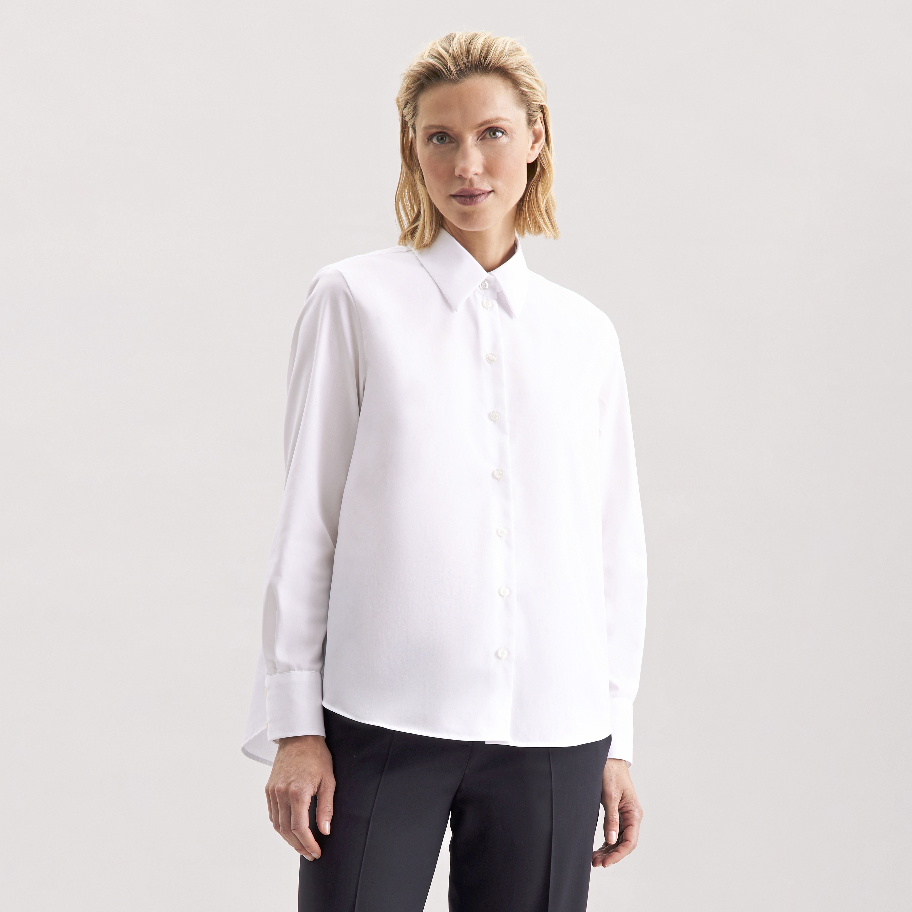 SEIDENSTICKER Women´s Oversize Popeline Blouse Longsleee Hemden personalisierbar