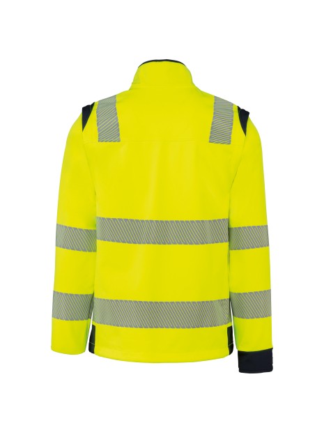 WK. DESIGNED TO WORK Veste softshell de sécurité recyclée avec manches détachables unisexe /api/colors/6533ef2a-e10a-4578-bbf8-4f6883629883 personnalisable
