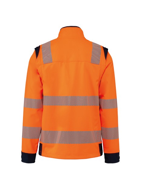 WK. DESIGNED TO WORK Veste softshell de sécurité recyclée avec manches détachables unisexe /api/colors/280cf50f-5f1d-4b0c-aa02-2c4cd948b4a1 personnalisable