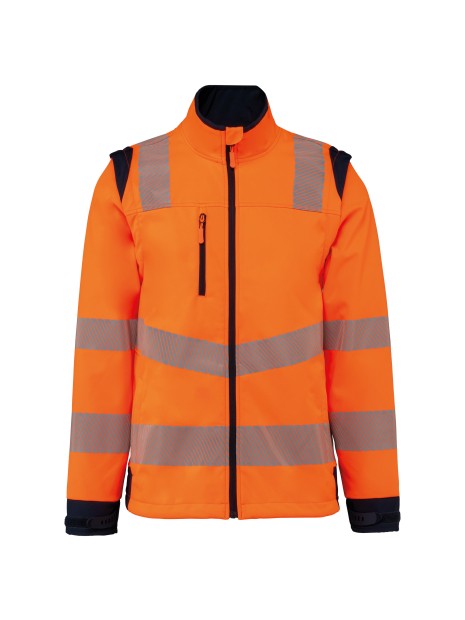 WK. DESIGNED TO WORK Veste softshell de sécurité recyclée avec manches détachables unisexe /api/colors/280cf50f-5f1d-4b0c-aa02-2c4cd948b4a1 personnalisable