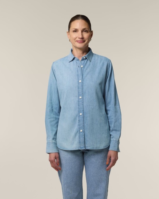 Chemises personnalisable Stanley/Stella Stella Denim Shirt