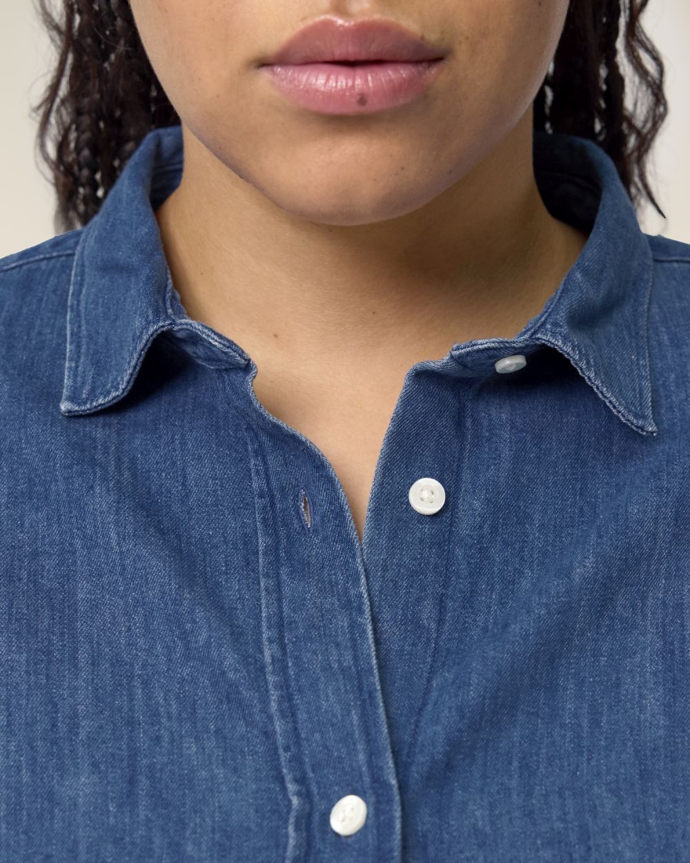 Hemden STANLEY/STELLA Stella Denim Shirt voor bedrukking &amp; borduring