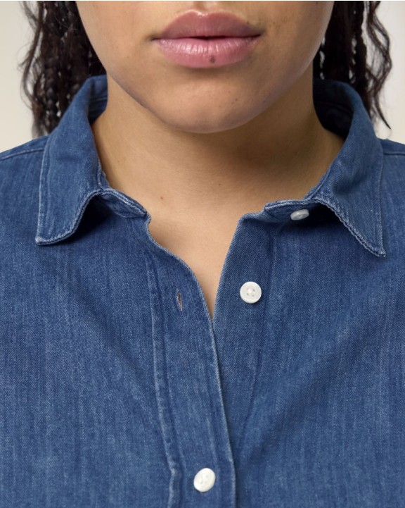 STANLEY/STELLA Stella Denim Shirt Hemden personalisierbar