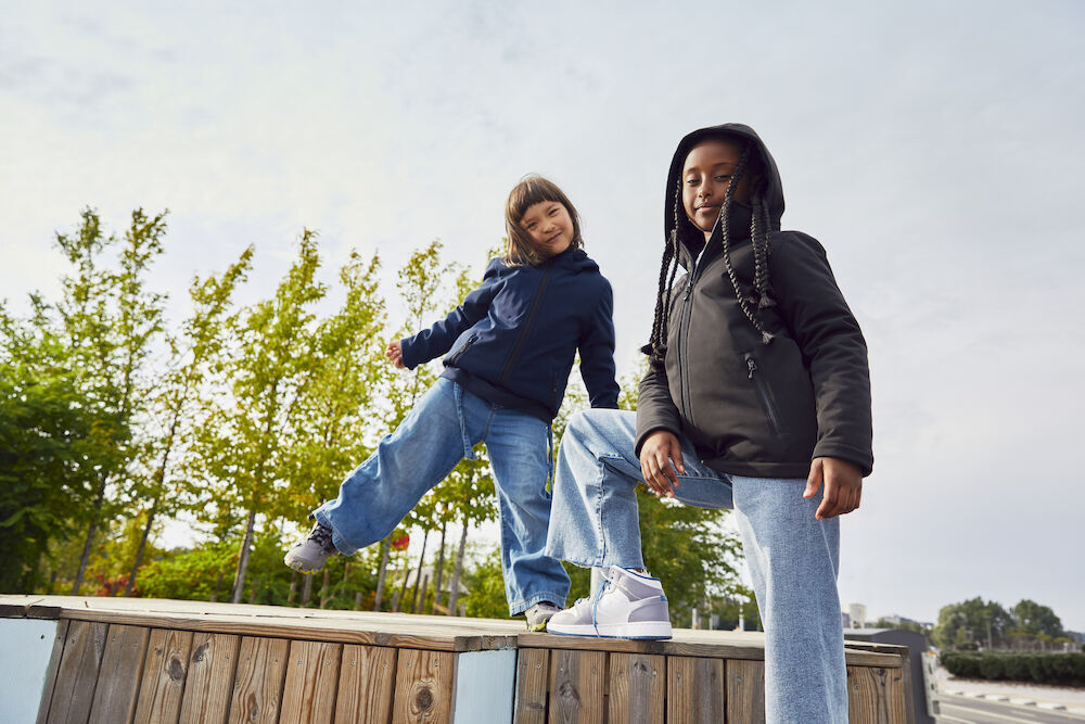 Softshells personnalisable CLIQUE Padded Hoody Softshell Junior