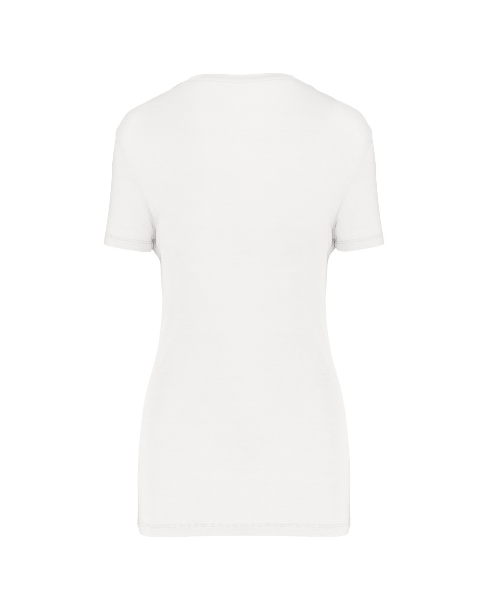 T-Shirts personnalisable KARIBAN T-shirt Lyocell TENCEL™ col V manches courtes femme