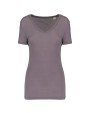 T-shirts KARIBAN 100% Lyocell TENCEL™ dames T-shirt voor bedrukking &amp; borduring