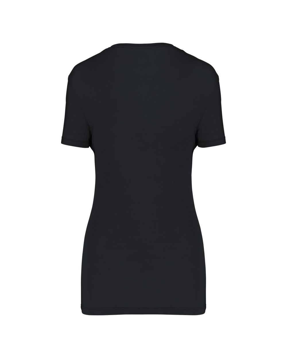 T-Shirts personnalisable KARIBAN T-shirt Lyocell TENCEL™ col V manches courtes femme