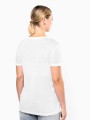 T-Shirts à personnaliser KARIBAN T-shirt Lyocell TENCEL™ col V manches courtes femme 