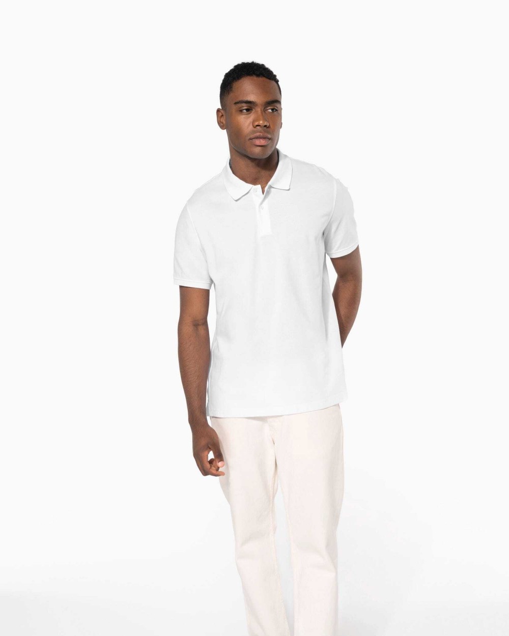 KARIBAN Piqué-Polohemd Bio180 für Herren Poloshirts personalisierbar