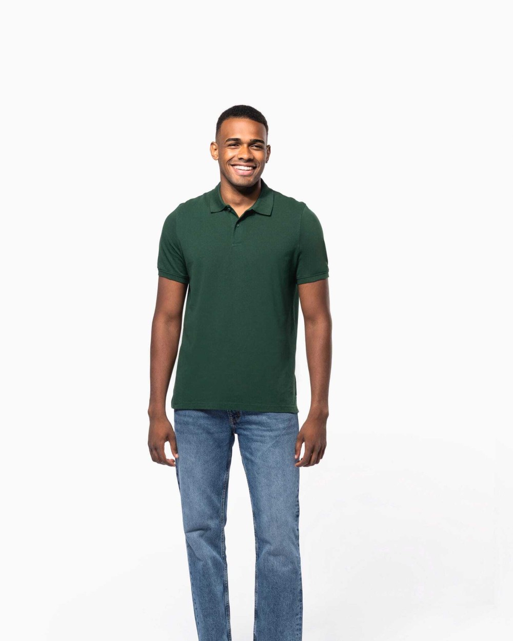 Polos personnalisable KARIBAN Polo piqué Bio180 homme