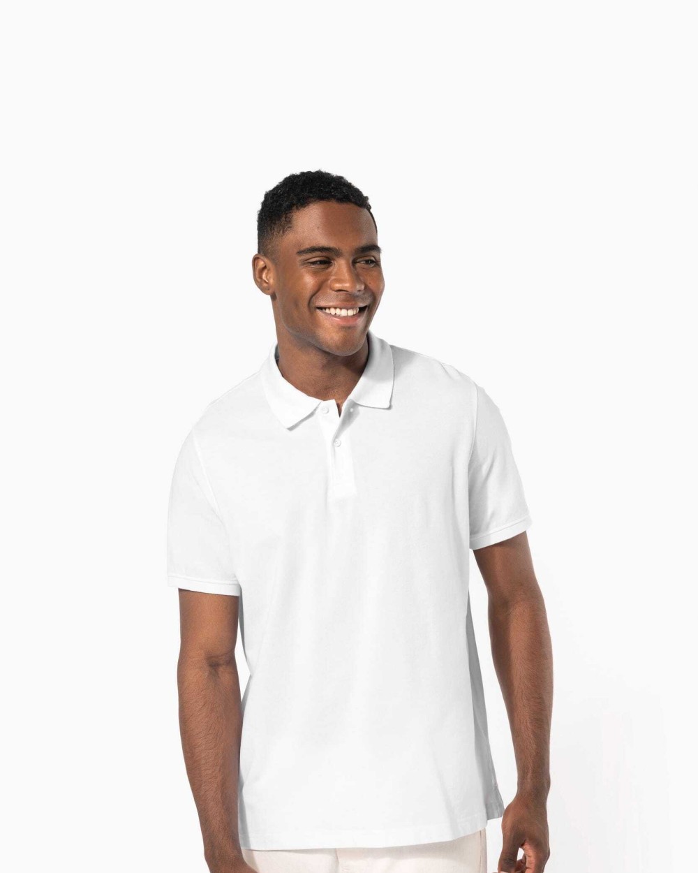KARIBAN Piqué-Polohemd Bio180 für Herren Poloshirts personalisierbar