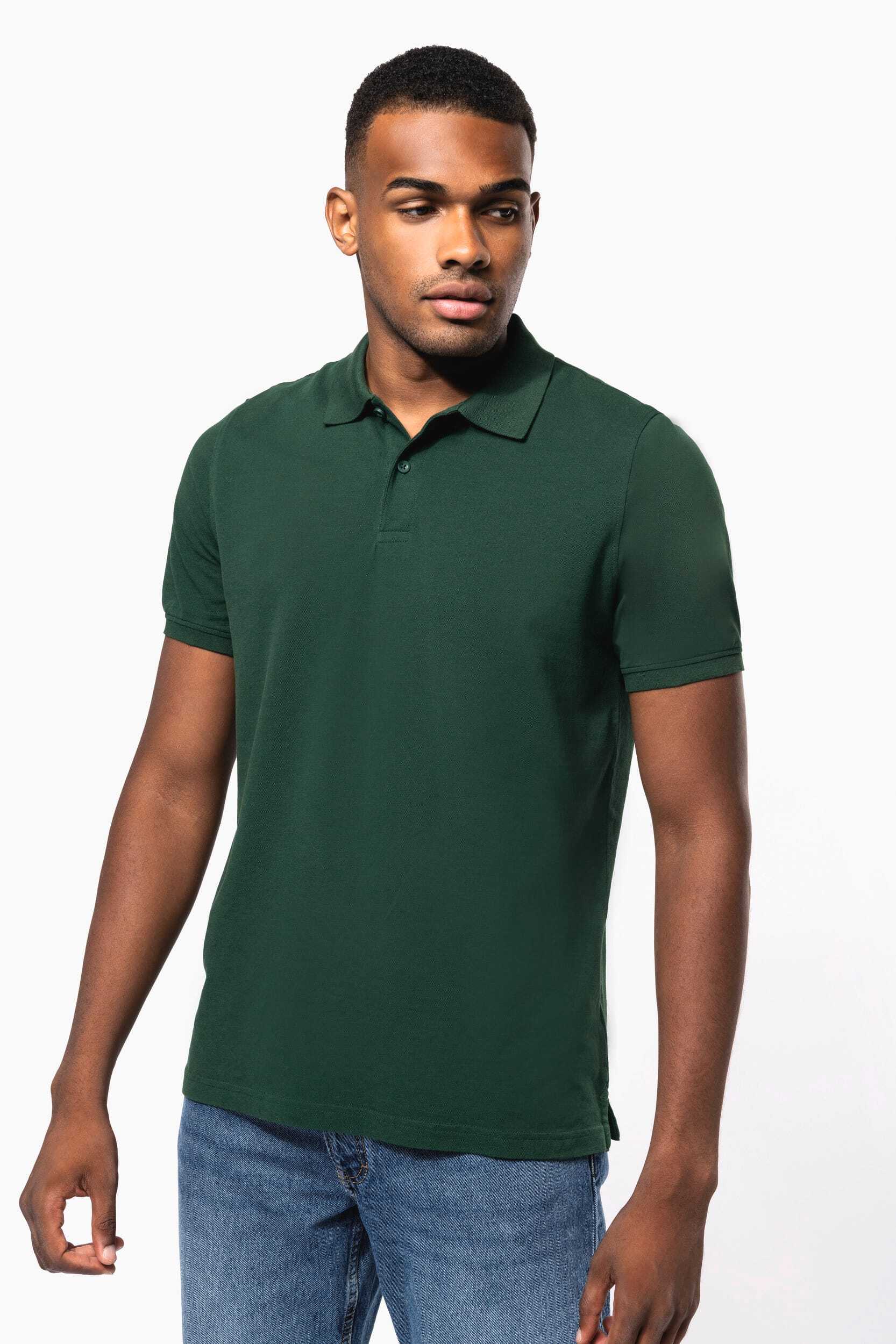 Polos personnalisable KARIBAN Polo piqué Bio180 homme