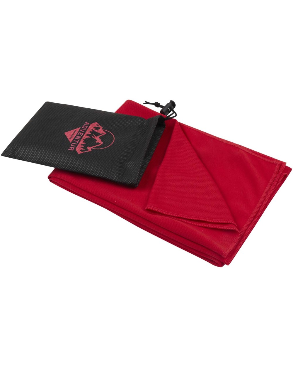 Produits éponges personnalisable 4DO Serviette de sport Lucas en rPET 50 x 100 cm