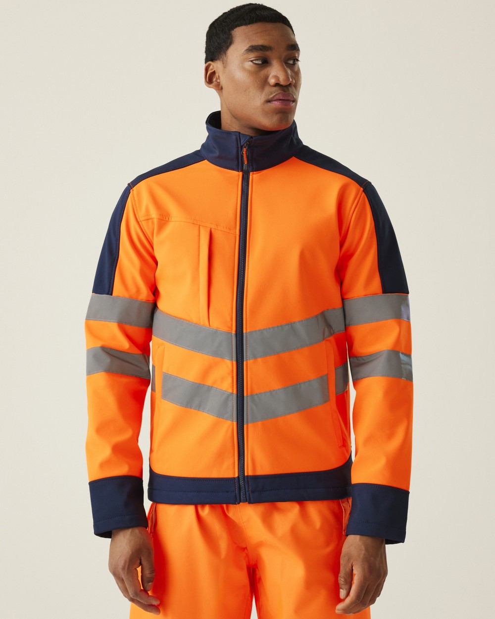 Softshells personnalisable REGATTA HI-VIS PRO TWO TONE 3 LAYER SOFTSHELL